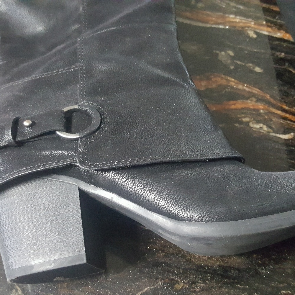 Black Fergalicious Boots